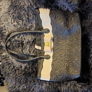 Black Betsey Johnson tote